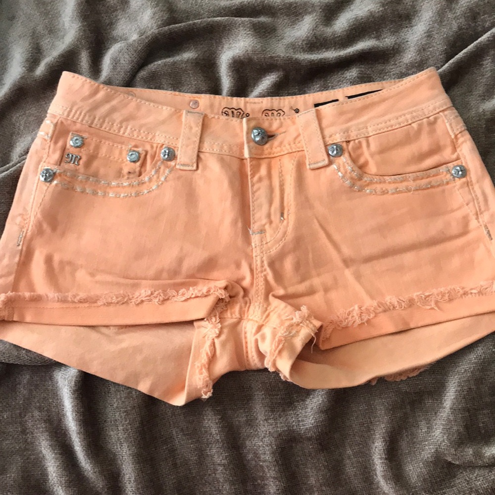 Denim shorts